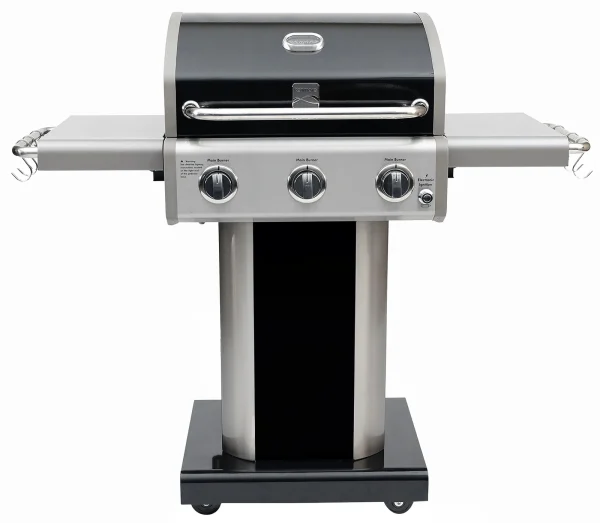 3   Burner Free Standing Liquid Propane 30000 BTU Gas Grill
