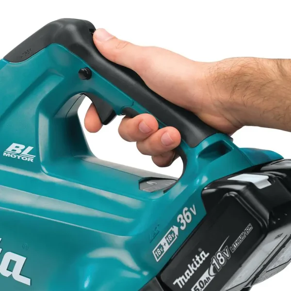 XBU02PT 120 MPH 473 CFM 18-Volt X2 (36-Volt) LXT Lithium-Ion Brushless Cordless Blower Kit with 2 Batteries 5.0Ah and Charger - Image 4