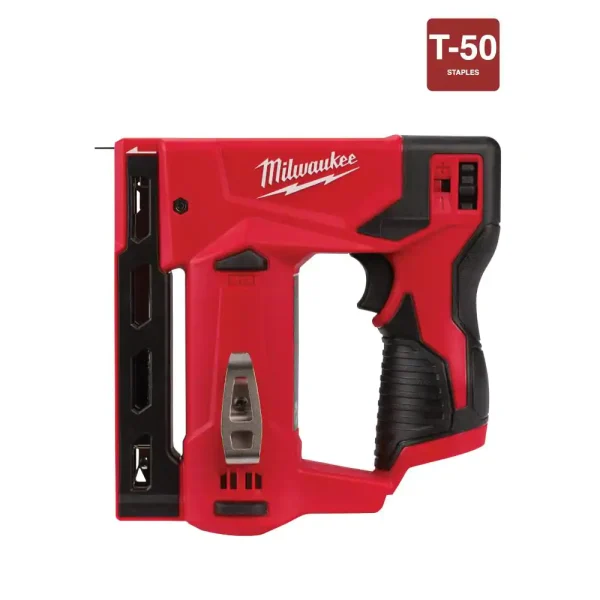 2447-20 M12 12-Volt Lithium-Ion Cordless 3/8 in. Crown Stapler (Tool-Only)