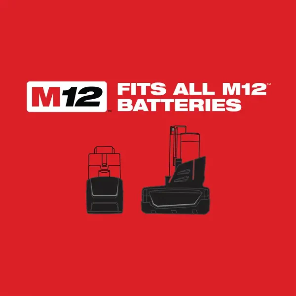 2540-20-48-11-2411 M12 12-Volt 23-Gauge Lithium-Ion Cordless Pin Nailer with Two M12 12-Volt 1.5 Ah Lithium-Ion Compact Battery Packs - Image 11