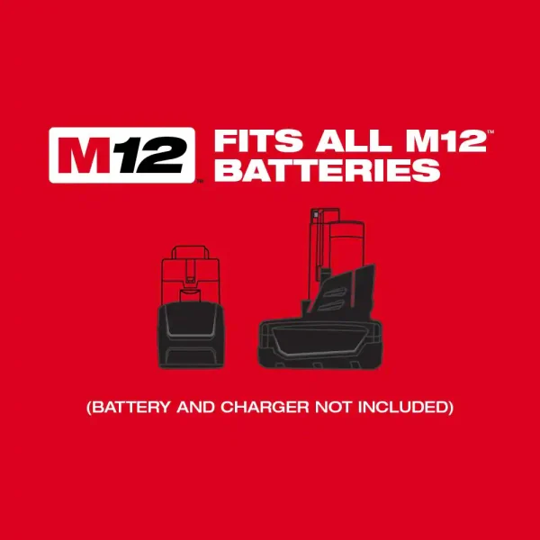 2540-20-48-11-2460-48-11-2430 M12 12-Volt 23-Gauge Lithium-Ion Cordless Pin Nailer with M12 6.0Ah and M12 3.0Ah Battery Packs - Image 10