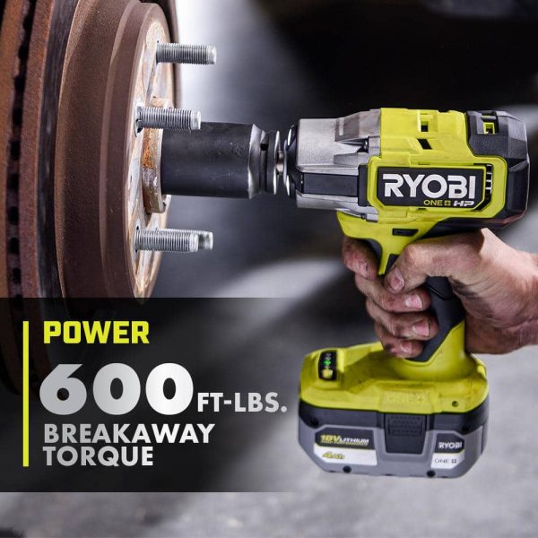 P262 ONE+ HP 18V Brushless Cordless 4-Mode 1/2 in. Impact Wrench (Tool Only) - Image 4