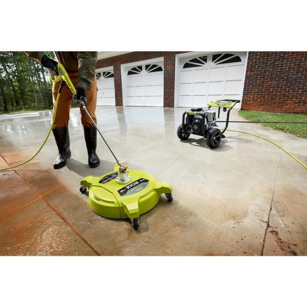 RY31018VNM 18 in. 4200 PSI Quick Connect Pressure Washer Surface Cleaner for Gas Pressure Washers with Caster Wheels - Image 5