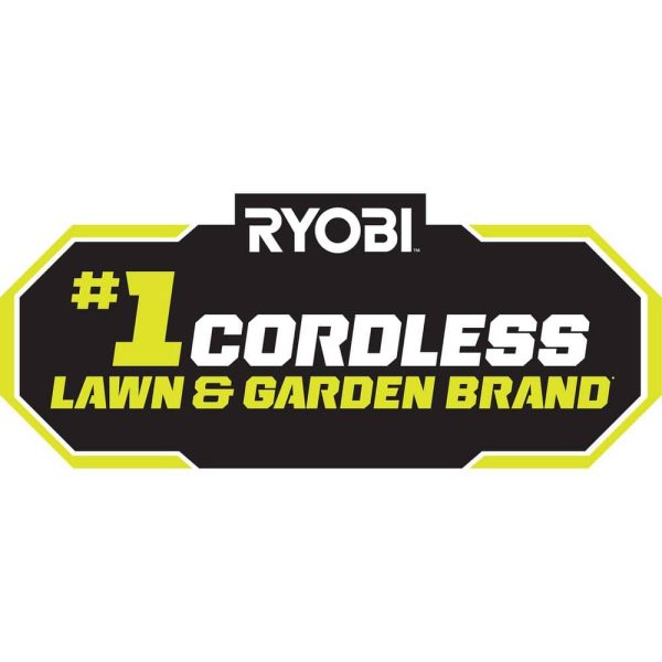 RY40560-HDG 40V 10 in. Cordless Battery Pole Saw and 18 in. Cordless Battery Pole Hedge Trimmer with 2.0 Ah Battery and Charger - Image 2