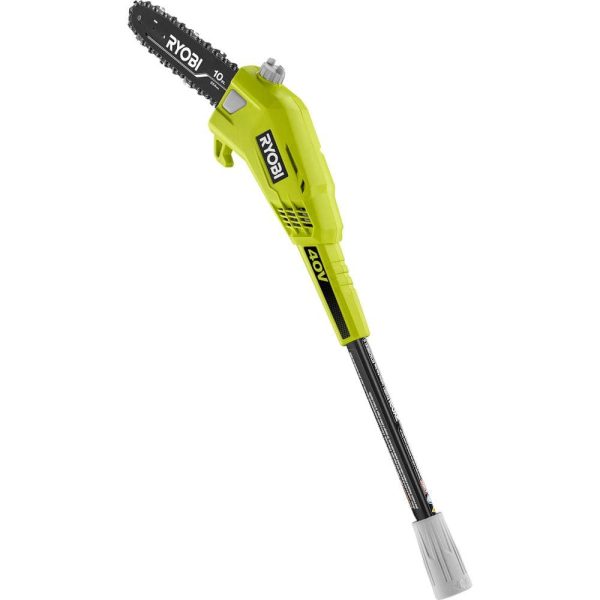 RY40560-HDG 40V 10 in. Cordless Battery Pole Saw and 18 in. Cordless Battery Pole Hedge Trimmer with 2.0 Ah Battery and Charger - Image 13