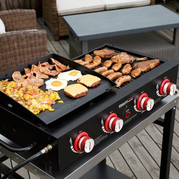 4   Burner Portable Liquid Propane 40000 BTU Gas Grill - Image 4