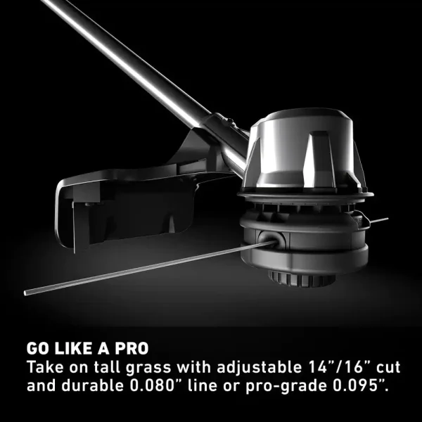 51830 60V Max Lithium-Ion Brushless Cordless 14 in./16 in. String Trimmer   2.5 Ah Battery and Charger Included - Image 4