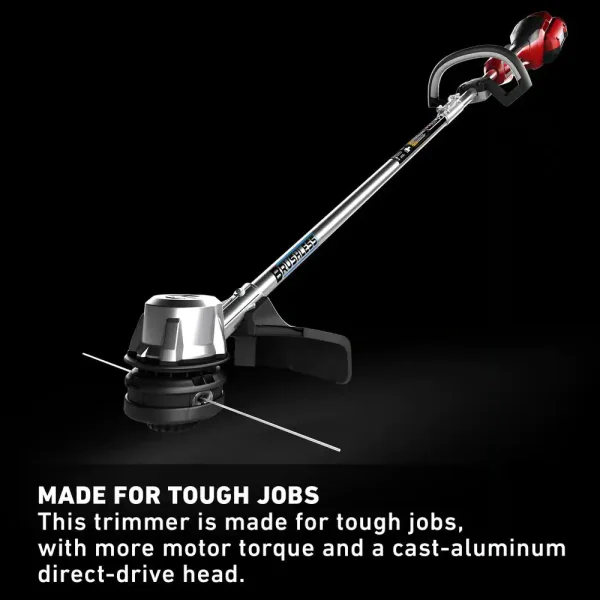 51830 60V Max Lithium-Ion Brushless Cordless 14 in./16 in. String Trimmer   2.5 Ah Battery and Charger Included - Image 8
