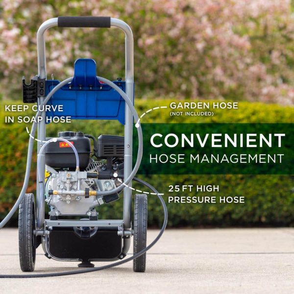 WPX3200 WPX 3200 PSI 2.5 GPM Gas Powered Axial Cam Pump Pressure Washer with Quick Connect Tips - Image 9