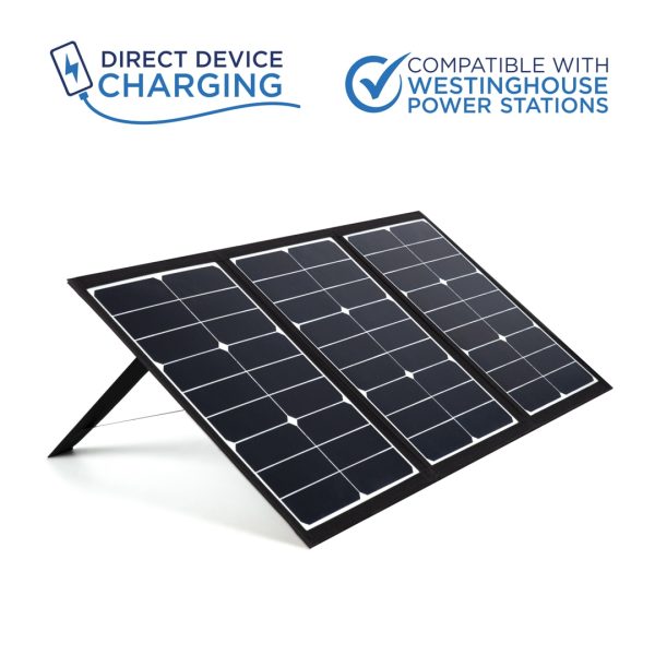 WS60P Lightweight Phone Power Station Charger RV/Camping 41.5-in x 18-in x 1-in 60-Watt Portable Solar Panel - Image 2