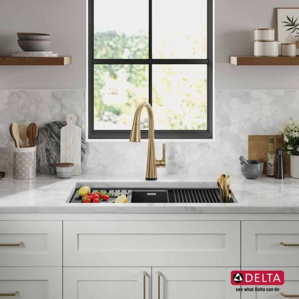 75B933-33S-BL Everest Black Granite Composite 32 in. Single Bowl Undermount Kitchen Sink with Accessories - Image 13