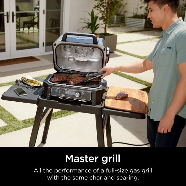 Woodfire ProConnect XL 180 sq in 1760 Watts Electric Outdoor Grill, Real Wood Pellet Flavor - Image 13