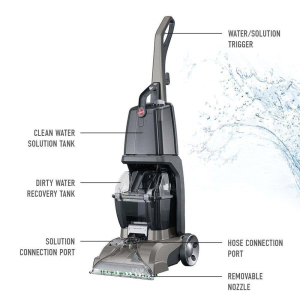 Professional Series Turbo Scrub Upright Carpet Cleaner Machine - Image 10