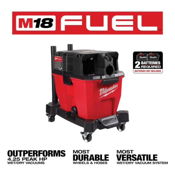 0920-20-49-90-2026-49-90-2019 M18 FUEL 9 Gal. Cordless Dual-Battery Wet/Dry Shop Vacuum - Image 7
