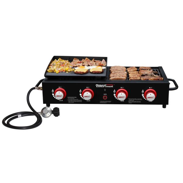4   Burner Portable Liquid Propane 40000 BTU Gas Grill
