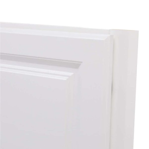 Bay KCSB36-SW  36 in. W x 24 in. D x 34.5 in. H Ready to Assemble Corner Sink Base Kitchen Cabinet in Satin White without Shelf - Image 12