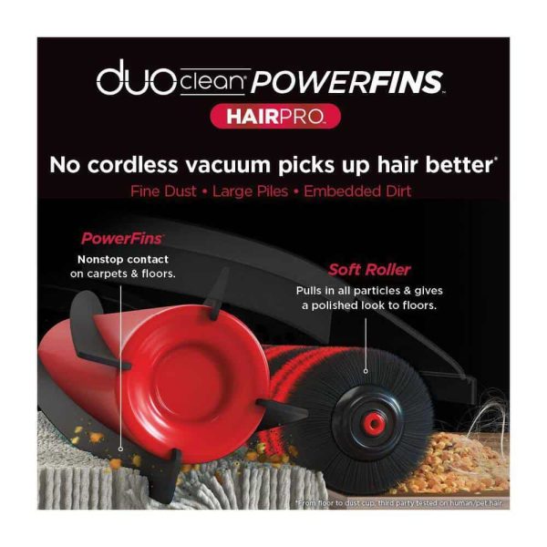 IZ862H Stratos MultiFLEX Bagless Cordless Stick Vacuum with Clean Sense IQ, DuoClean Powerfins HairPro, 60min Runtime   IZ862H - Image 3