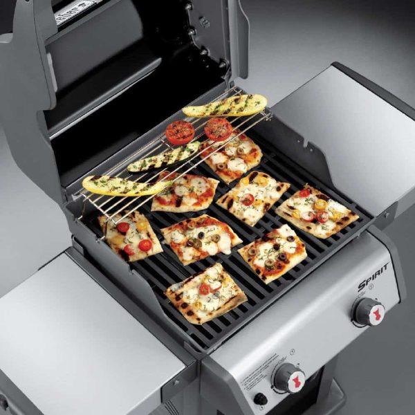 46110001 Spirit E-210 2-Burner Liquid Propane Gas Grill in Black with Built-In Thermometer - Image 2